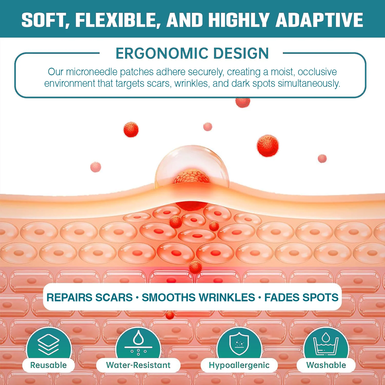 ✅ 𝗖𝗮𝗿𝗲𝗕𝗿𝗲𝗲𝘇𝗲® 3-in-1 Microneedle Care Patch - Image 7